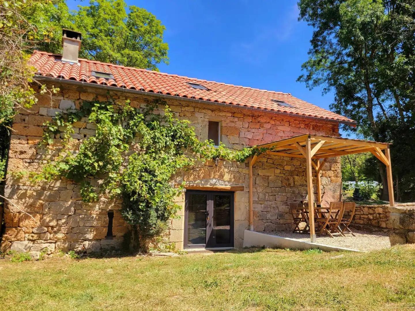 Maison Des Biches Saint-Jean-et-Saint-Paul Eksteriør bilde